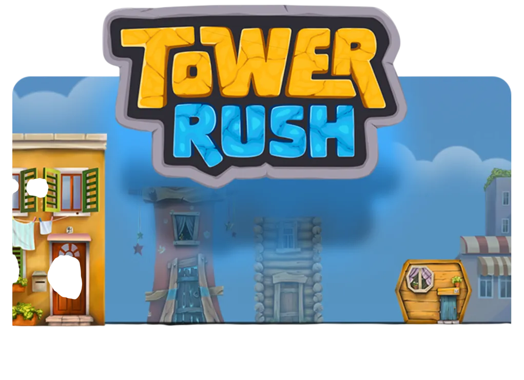 N&auml;in Tower Rush pelaa